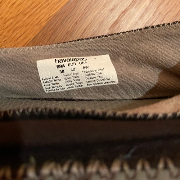 black Havaianas Espadrille Eco II ORIGINE III Slides womens slip-on shoes eco - Picture 5 of 7